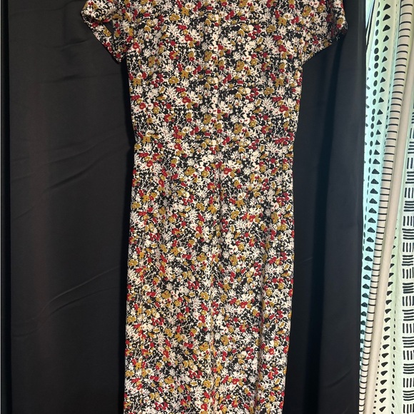 Victoria Beckham Multicolor Floral Maxi Dress - Picture 1 of 4
